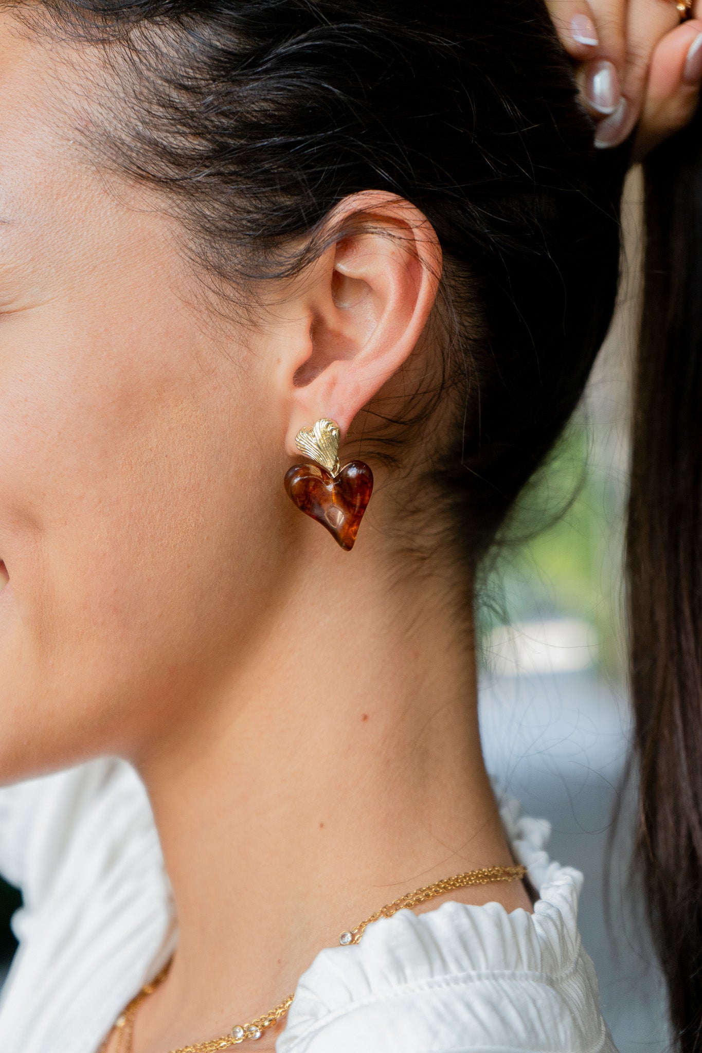 Harper Heart Earrings