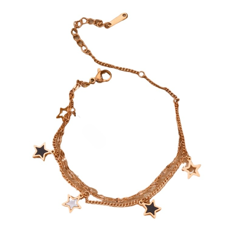 Celestial Charm Gold Bracelet