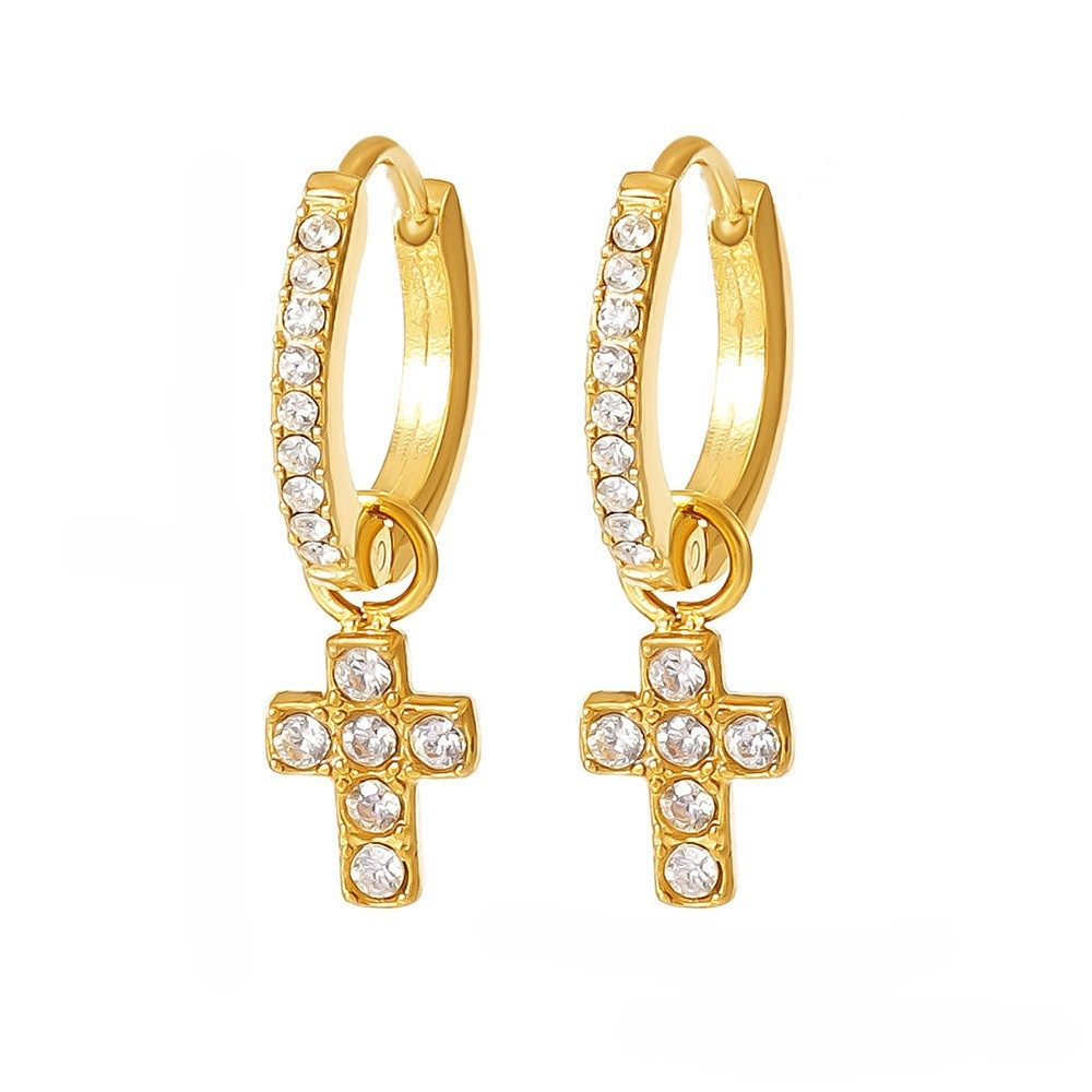 Stacking Charm Huggies