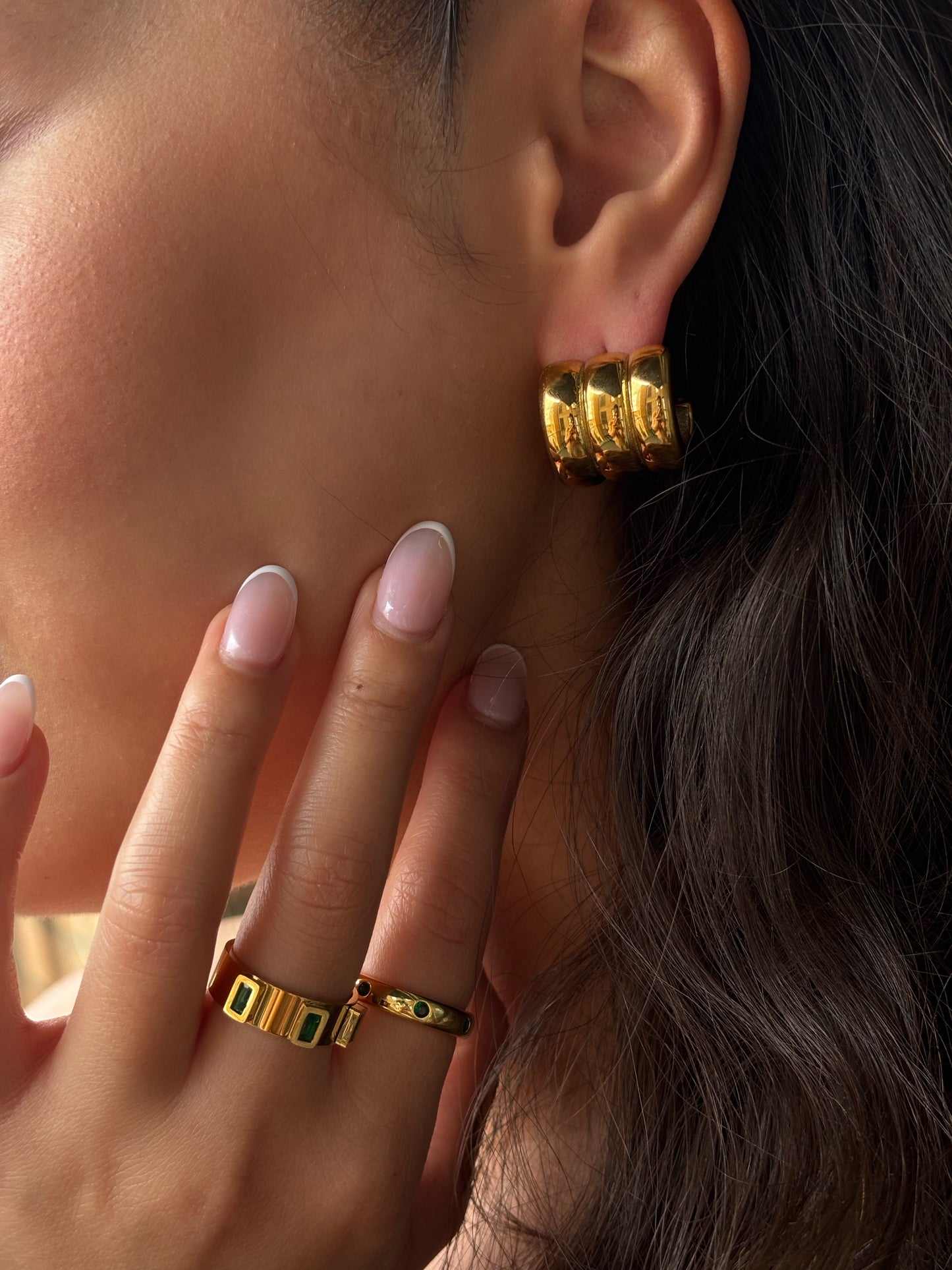 Golden Hour Studs