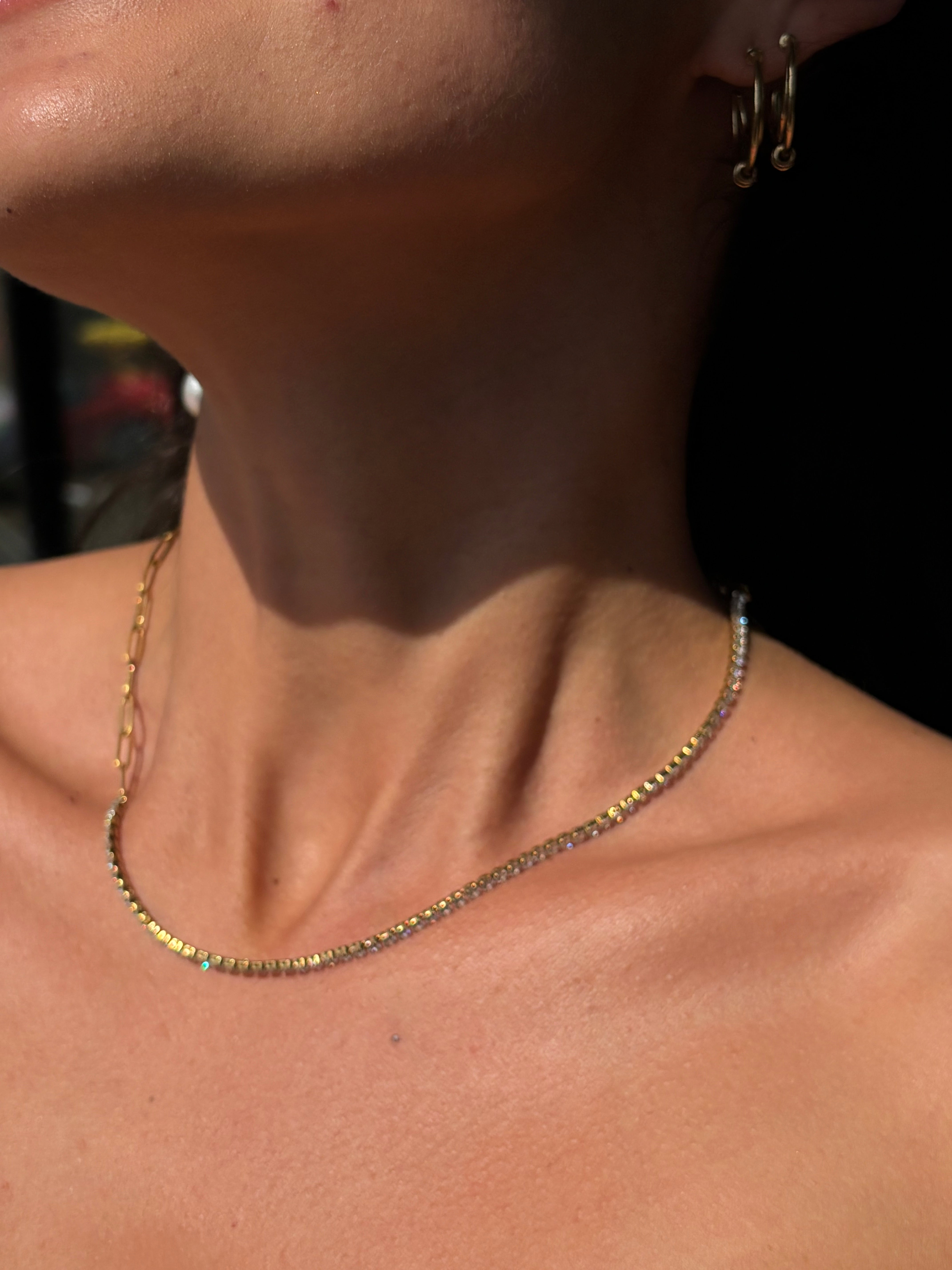 Fiorillo Moissanite Necklace