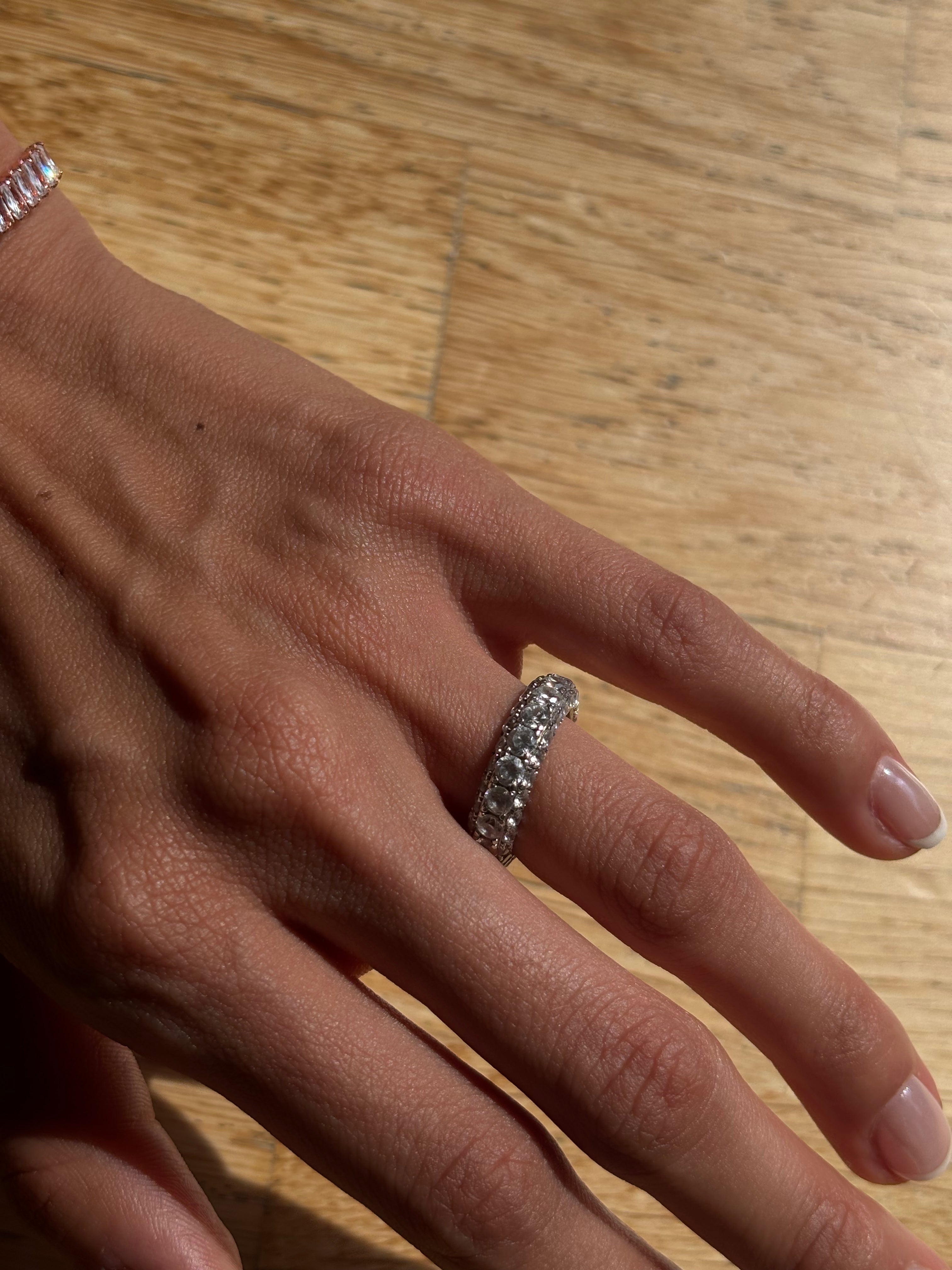 Astrid Zircon Band Ring