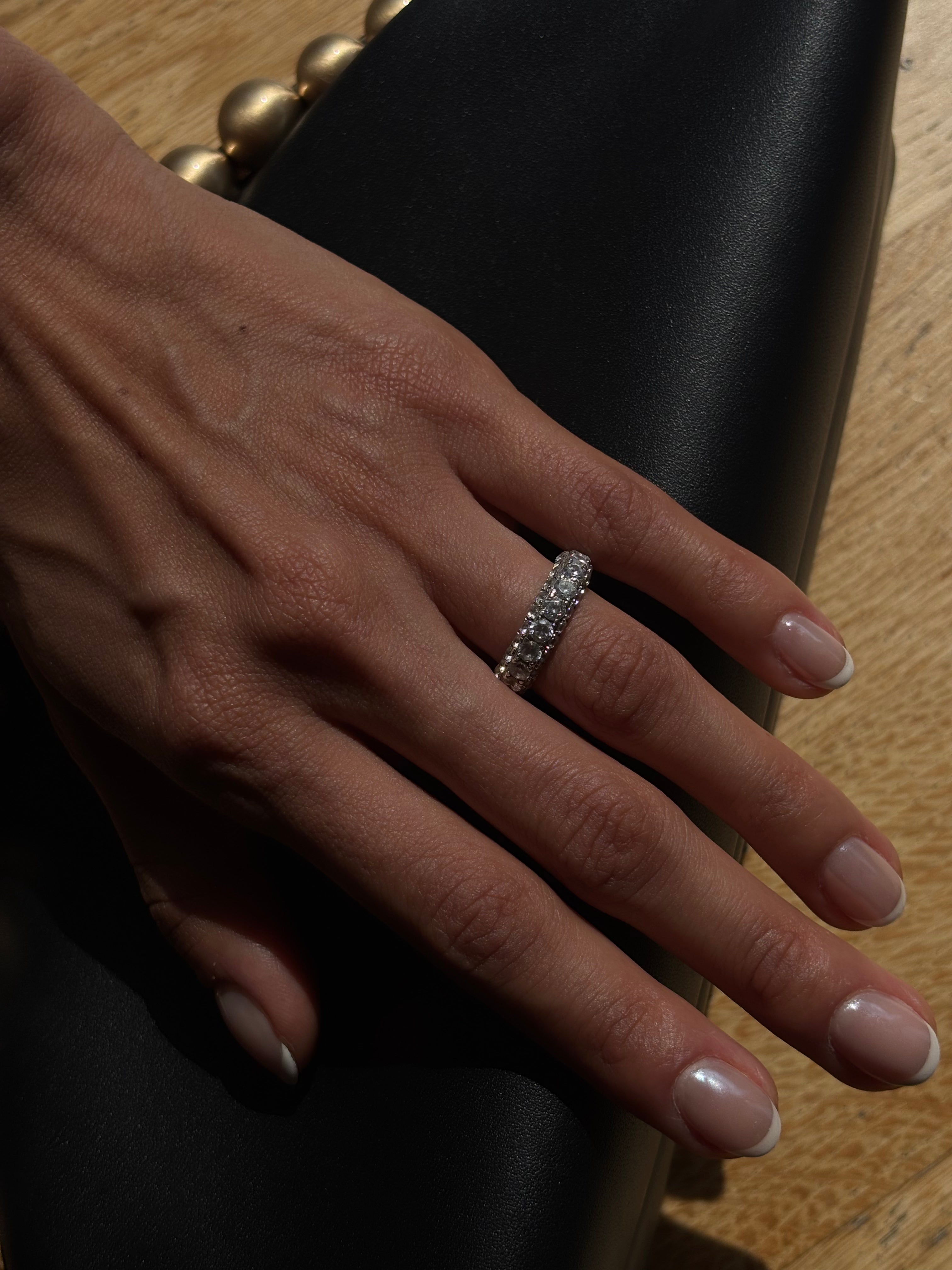 Astrid Zircon Band Ring