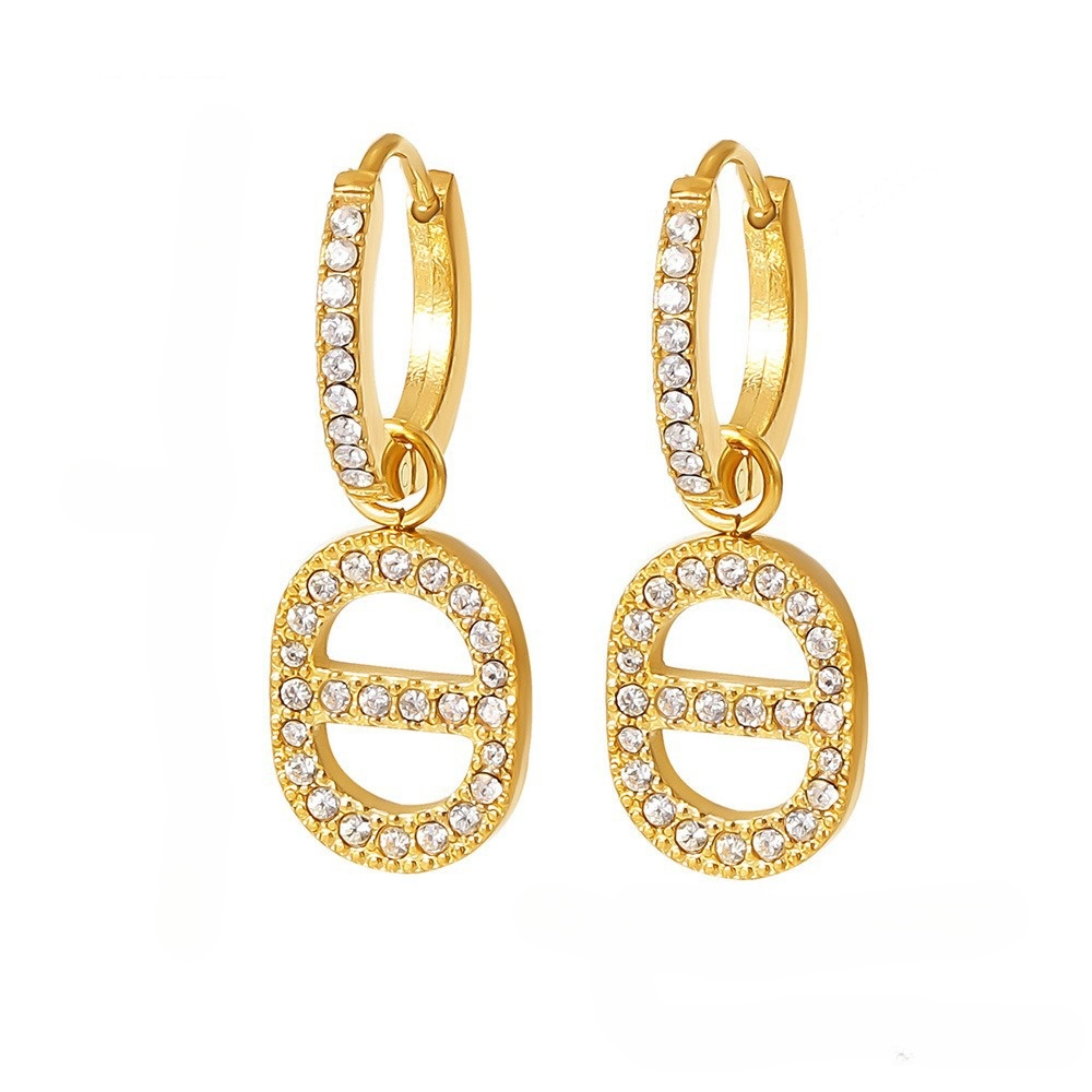 Stacking Charm Huggies