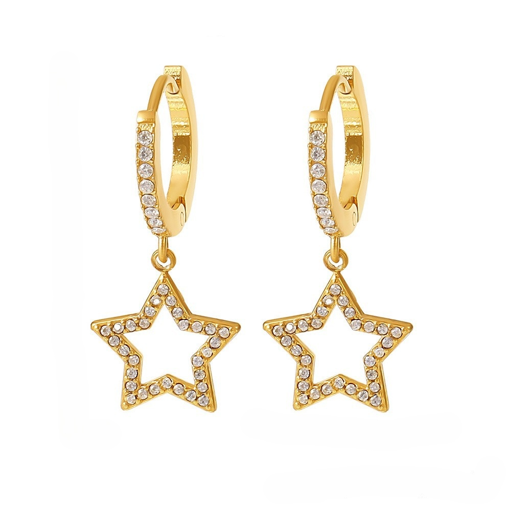 Stacking Charm Huggies