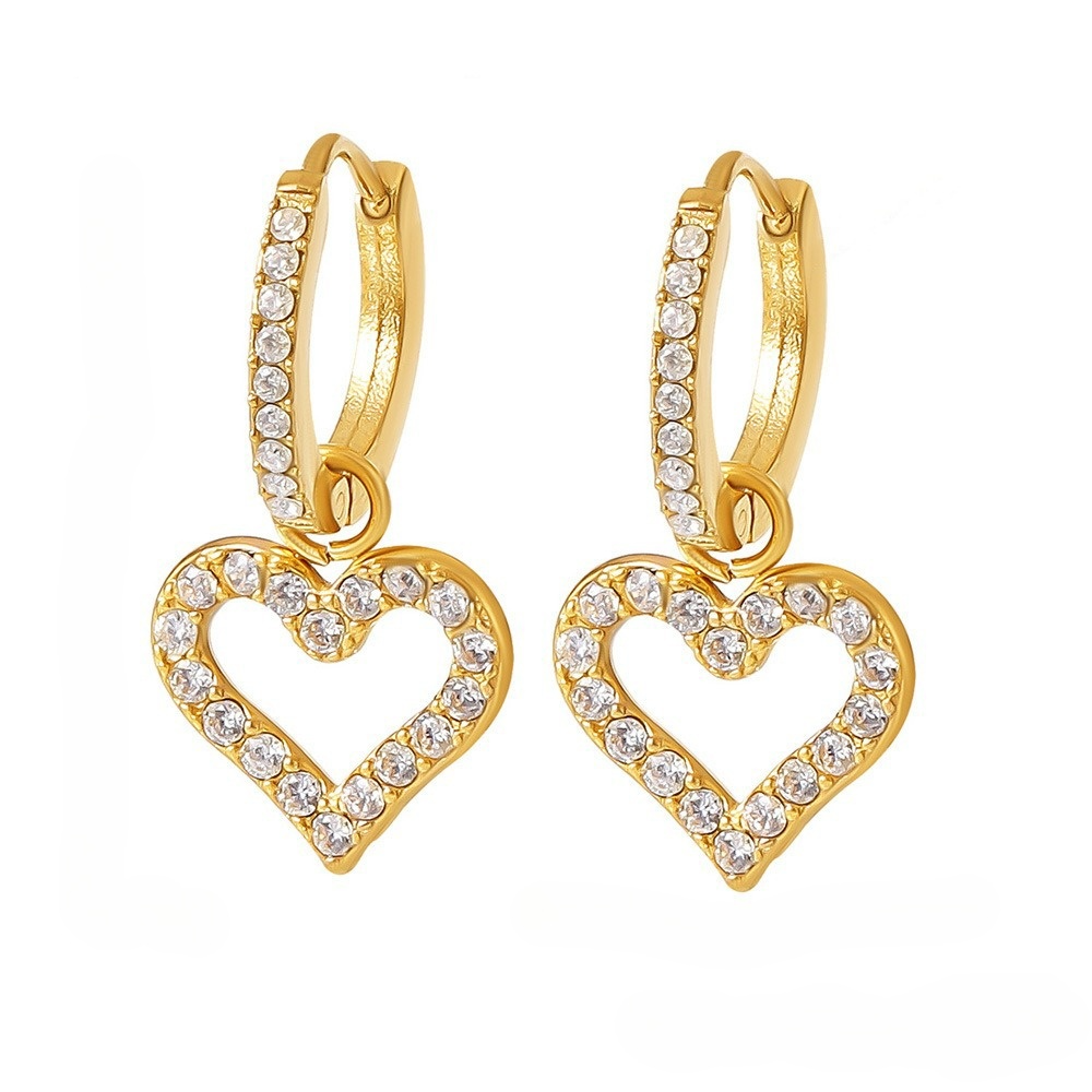 Stacking Charm Huggies