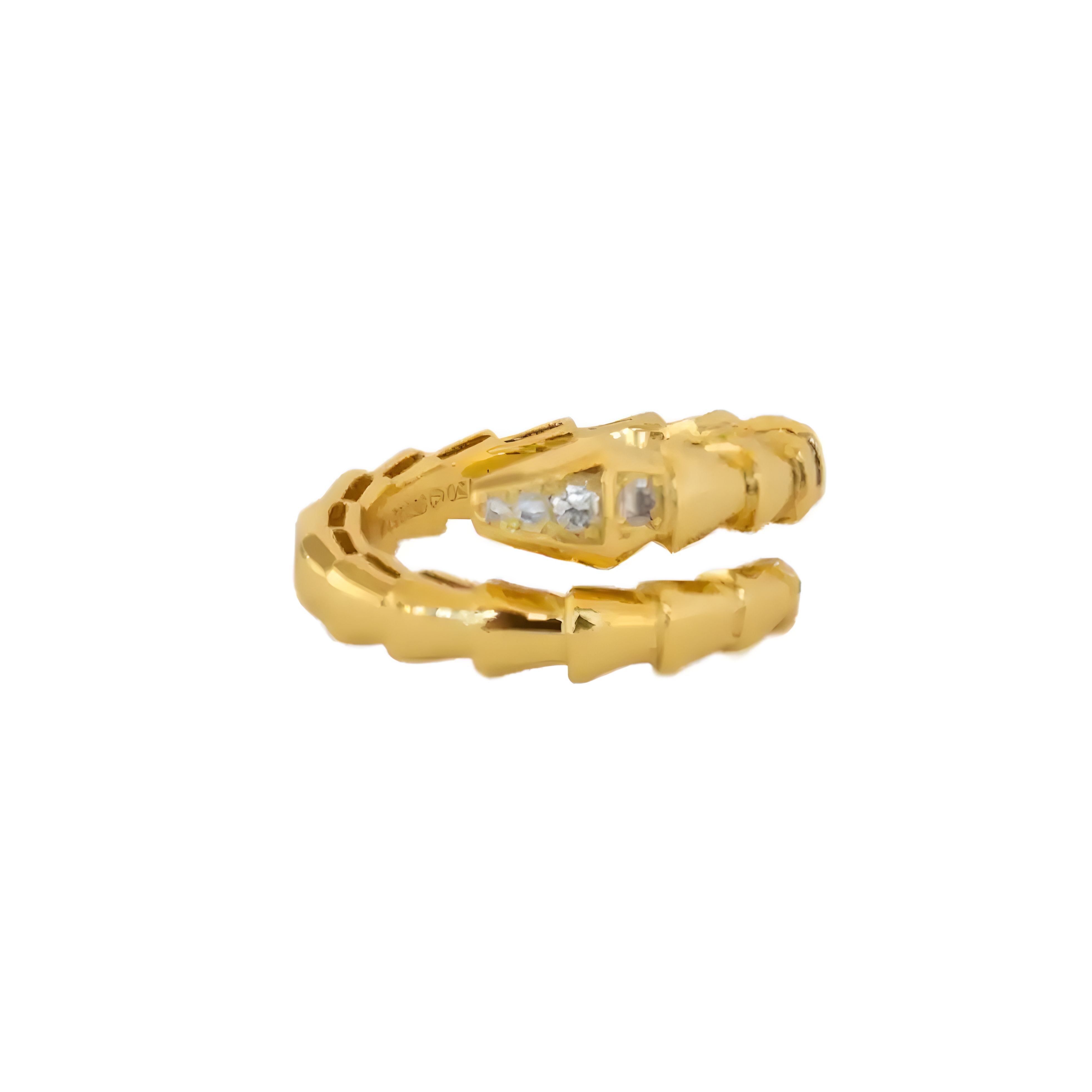 Viper Wrapped Diamond Ring