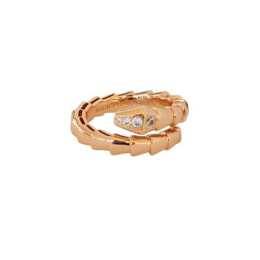 Viper Wrapped Diamond Ring