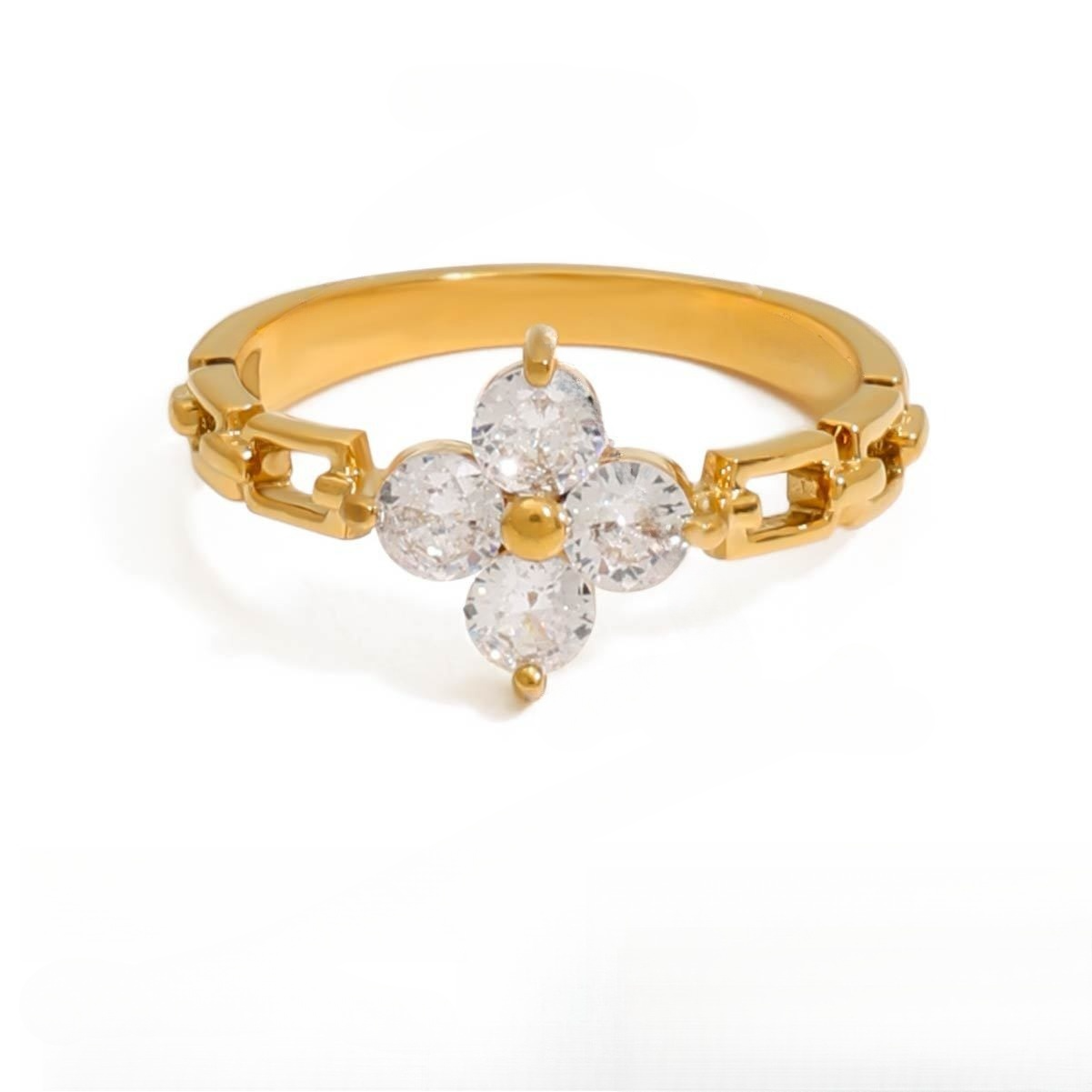 Four Leaf Clover Ring