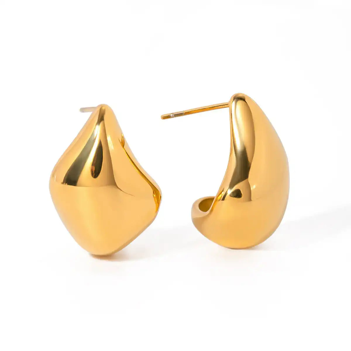 Chunky Raindrop Earrings