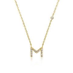 Gold M / Pendant