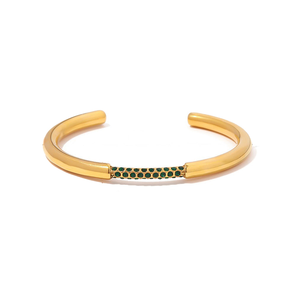 Aria Gold Diamond Cuff